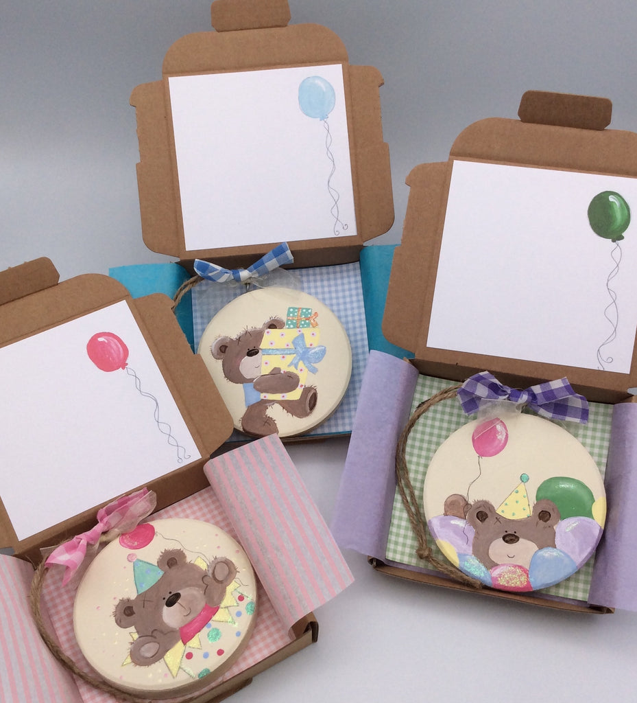 We are excited to announce the arrival of our new Teddy Keepsake Card range