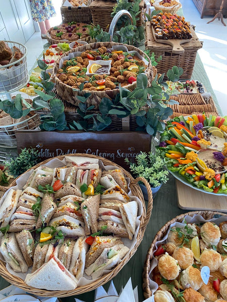 Finger food buffet £12 per head minimum of 20 people