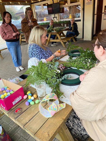 Spring Wreath Making 30th March 2026 2-4pm Axe and Cleaver Nth Somercotes