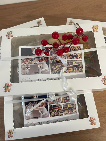 Afternoon tea boxes £14.95 each (minimum of 8) delivered free locally