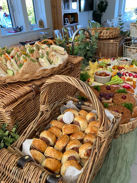 Finger food buffet £12 per head minimum of 20 people