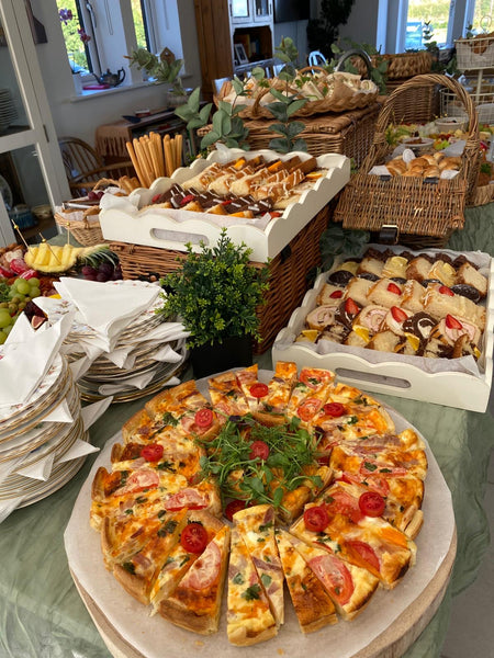 Finger food buffet £12 per head minimum of 20 people