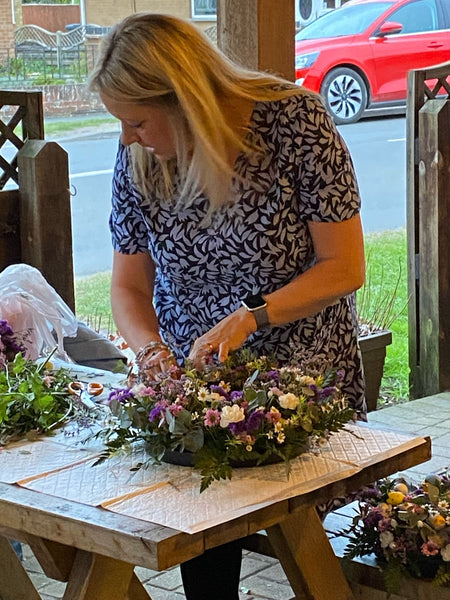 Spring Wreath Making 30th March 2026 2-4pm Axe and Cleaver Nth Somercotes
