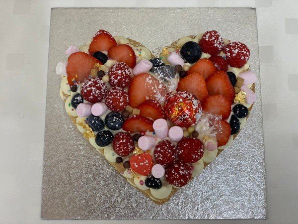 Valentines Day Heart Cheesecake stack cake