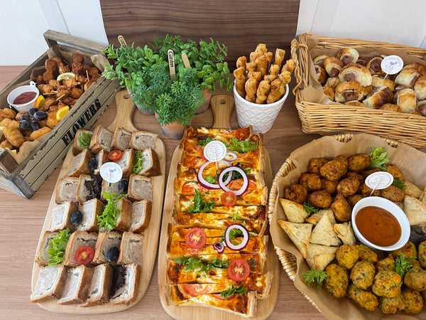 Finger food buffet £12 per head minimum of 20 people