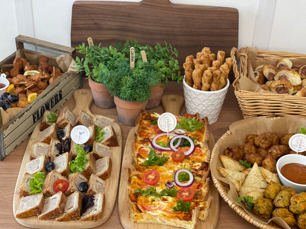 Finger food buffet £12 per head minimum of 20 people