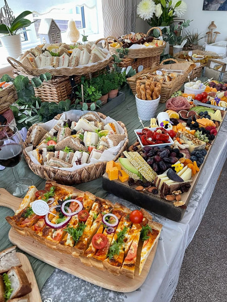 Finger food buffet £12 per head minimum of 20 people