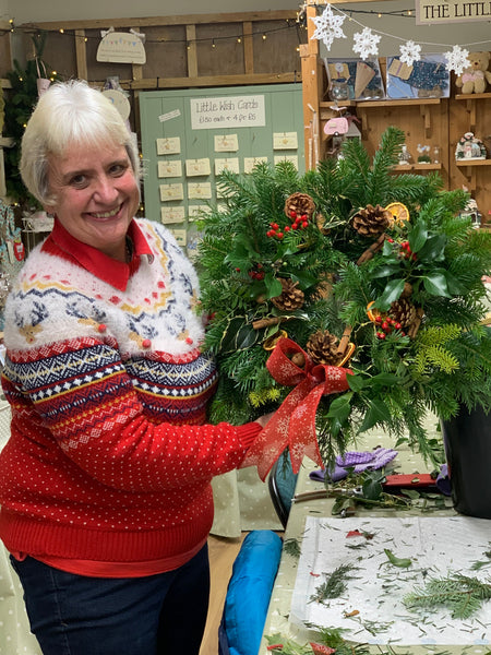 Wreath making class at the Axe & Cleaver ( Nth Somercotes) Nov 30th  7-9
