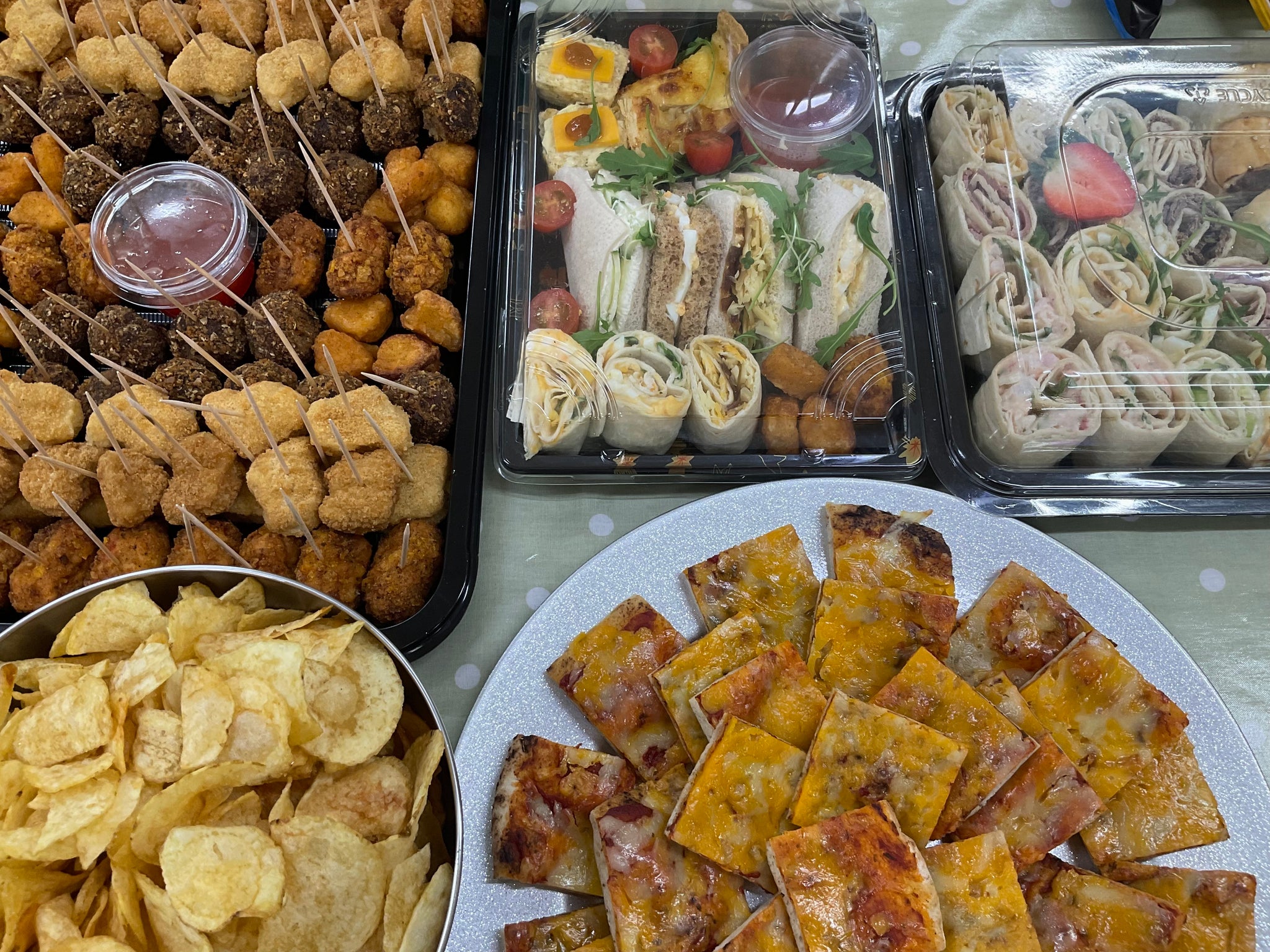 cold buffet ideas finger food