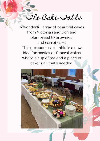 “New” The Cake Table